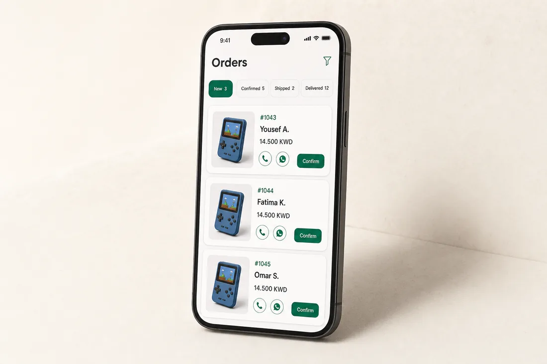 Customizable business dashboard