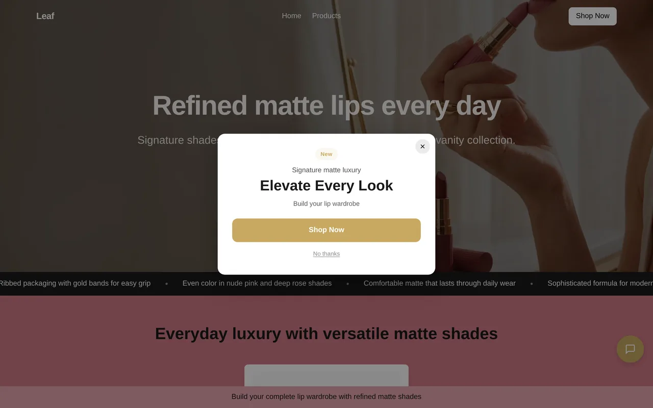 leafpoemlipstick.store storefront